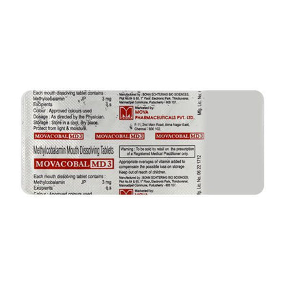 Movacobal Md3 Tablet 10'S - Global Surgicals