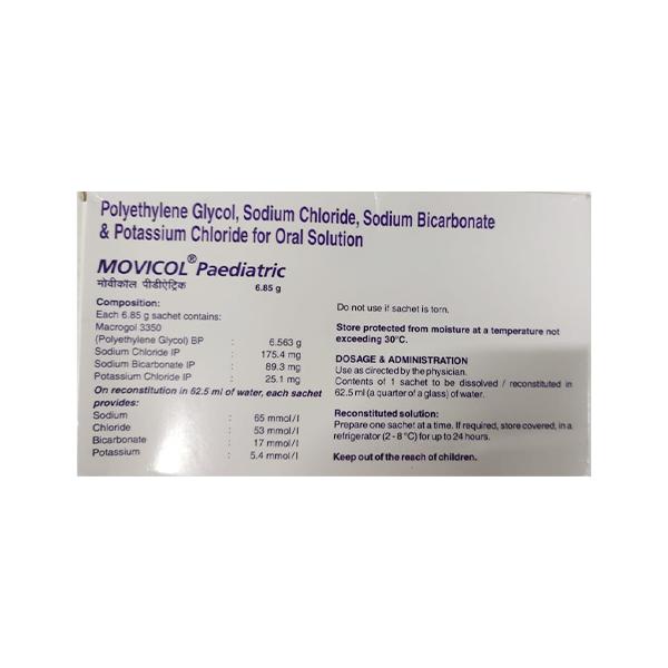 MOVICOL PAEDIATRIC Powder 6X6.85gm - Global Surgicals