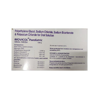 MOVICOL PAEDIATRIC Powder 6X6.85gm - Global Surgicals