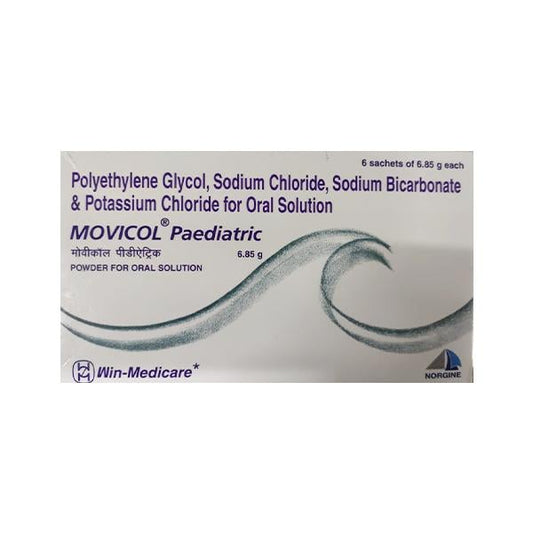 MOVICOL PAEDIATRIC Powder 6X6.85gm - Global Surgicals