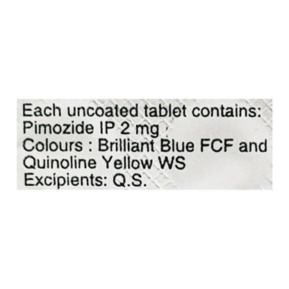 Mozep 2mg Tablet 10'S - Global Surgicals