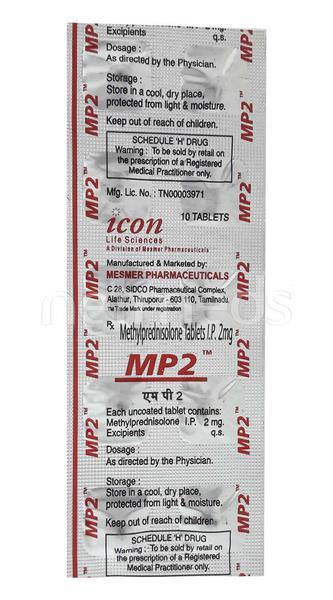 MP 2mg Tablet 10'S - Global Surgicals