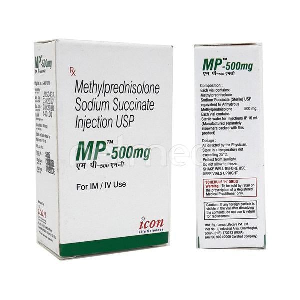 MP 500mg Injection 1's - Global Surgicals
