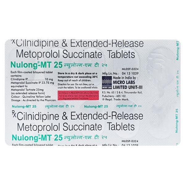 NULONG MT 25 Tablet 10's