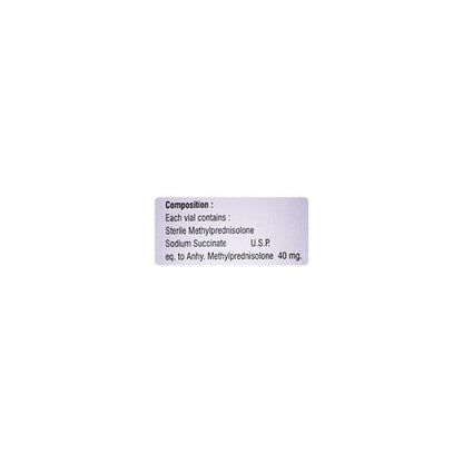 MPSS 40mg Injection 1's - Global Surgicals