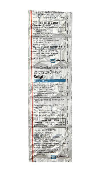 Setgi Capsule 10'S