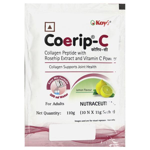 Coerip C Lemon Flavour Sachet 11gm