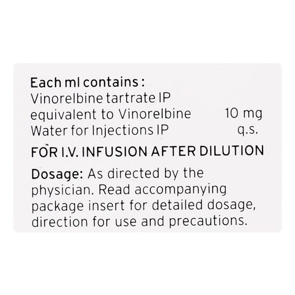 Vinelbine 10mg Injection 1ml