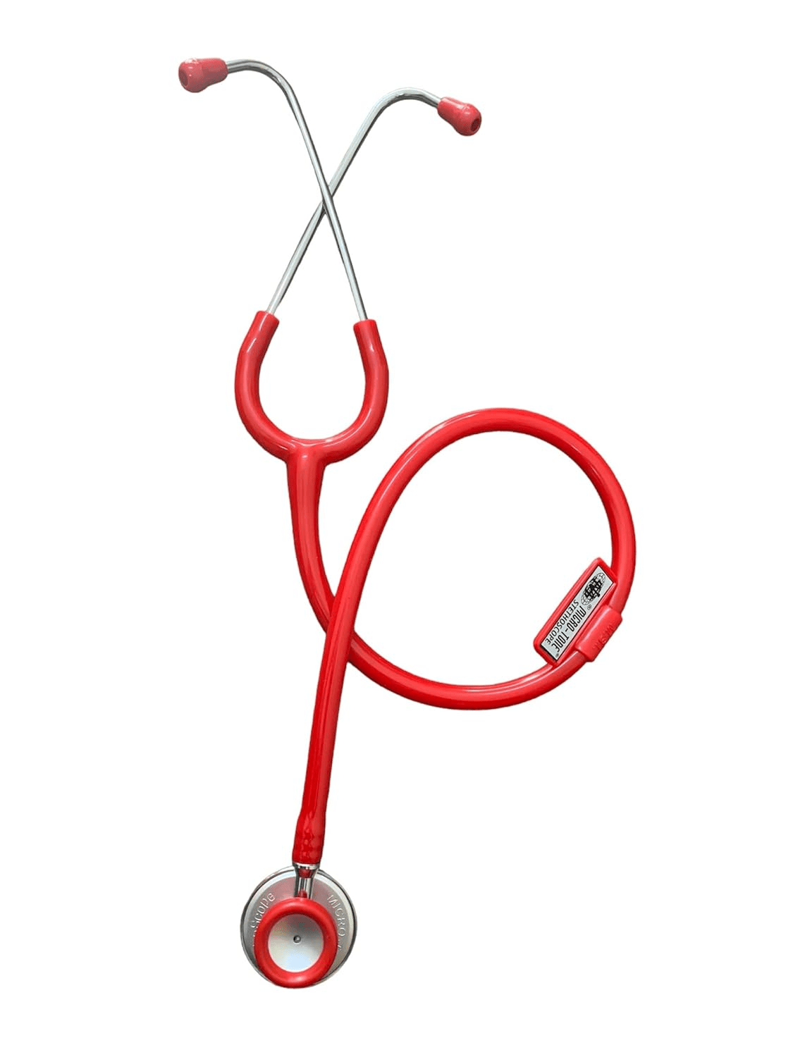 MSI Microtone Stethoscope (Red) - Global Surgicals