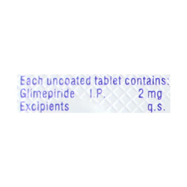 Gepride 2mg Tablet 10'S
