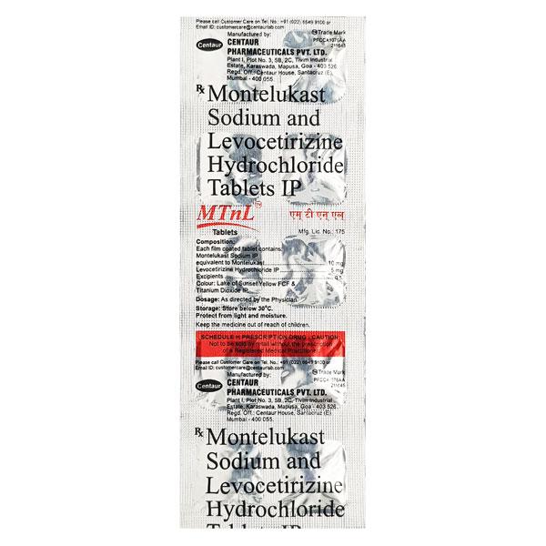 Mtnl Tablet 10'S - Global Surgicals