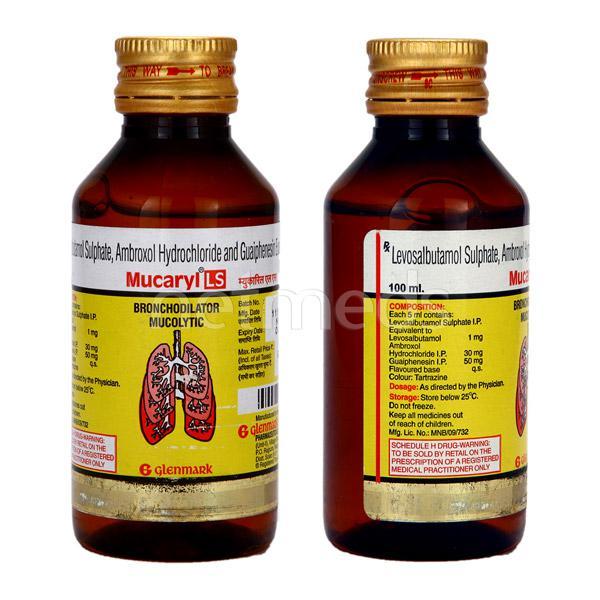 Mucaryl LS Syrup 100ml - Global Surgicals