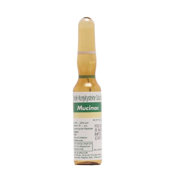 Mucinac Injection 2ml - Global Surgicals
