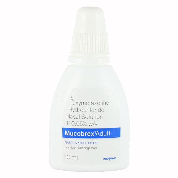 MUCOBREX ADULT Nasal Spray 10ml - Global Surgicals