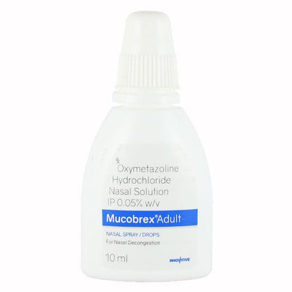 MUCOBREX ADULT Nasal Spray 10ml - Global Surgicals