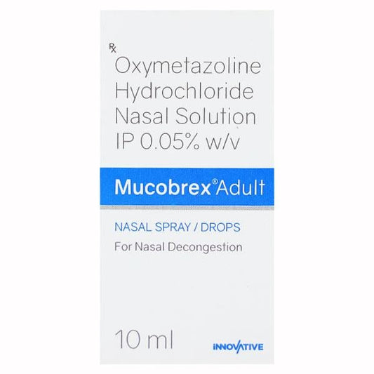 MUCOBREX ADULT Nasal Spray 10ml - Global Surgicals