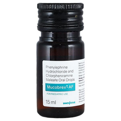 MUCOBREX AF Oral Drops 15ml - Global Surgicals