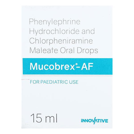 MUCOBREX AF Oral Drops 15ml - Global Surgicals