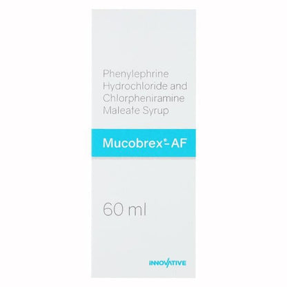 MUCOBREX AF Syrup 60ml - Global Surgicals