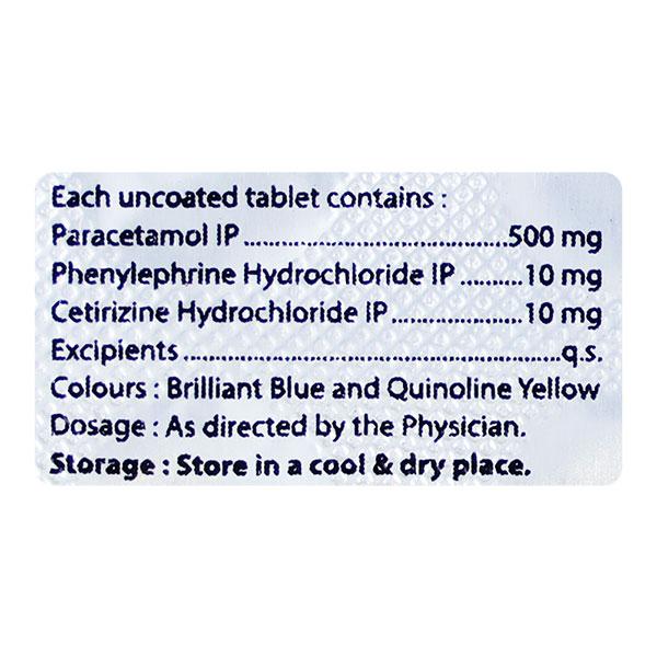 MUCOBREX COLD Tablet 10's - Global Surgicals