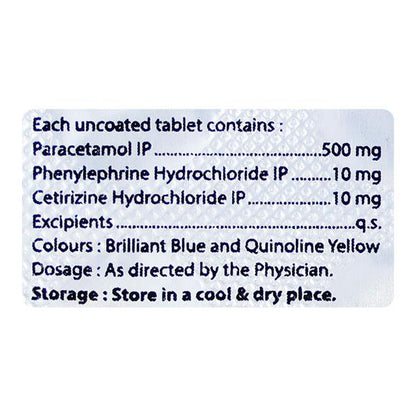 MUCOBREX COLD Tablet 10's - Global Surgicals