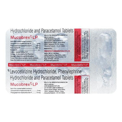 MUCOBREX LP Tablet 10's - Global Surgicals