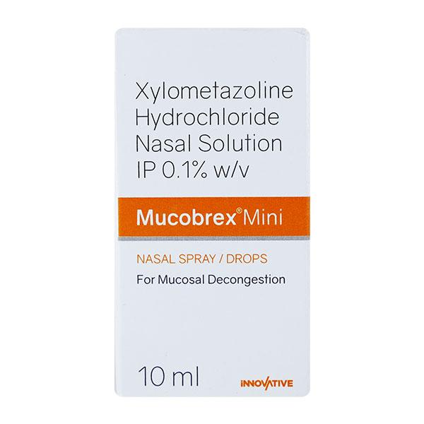 MUCOBREX MINI Nasal Spray 10ml - Global Surgicals