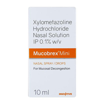 MUCOBREX MINI Nasal Spray 10ml - Global Surgicals