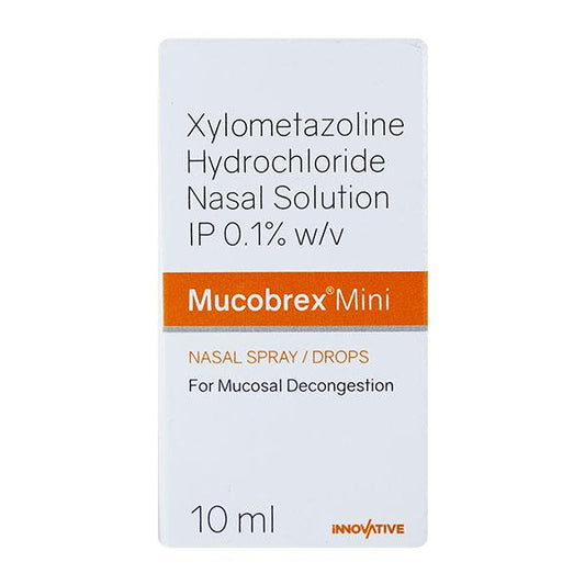 MUCOBREX MINI Nasal Spray 10ml - Global Surgicals