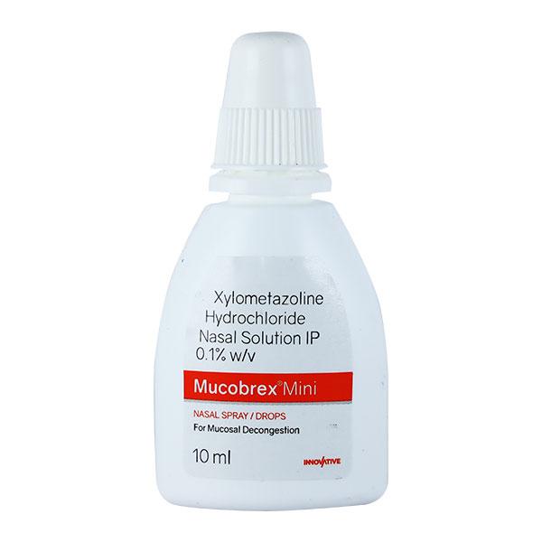 MUCOBREX MINI Nasal Spray 10ml - Global Surgicals