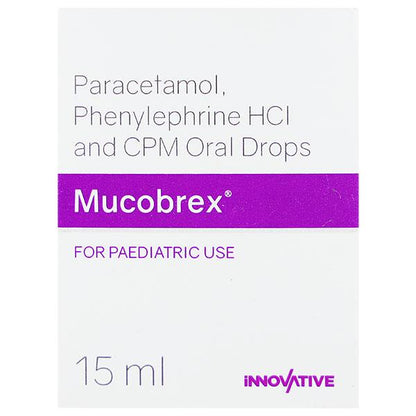 MUCOBREX Oral Drops 15ml - Global Surgicals