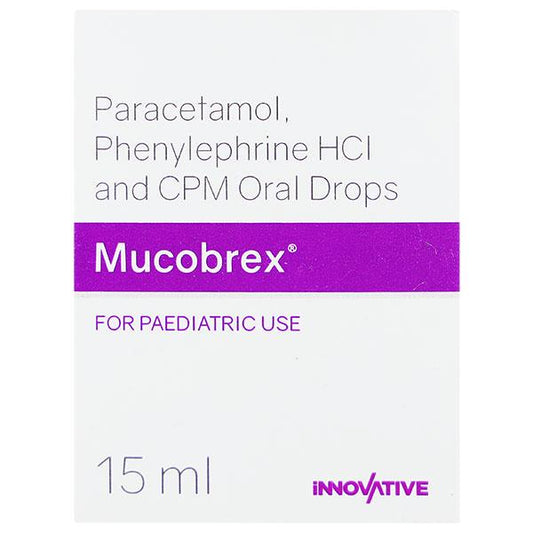 MUCOBREX Oral Drops 15ml - Global Surgicals