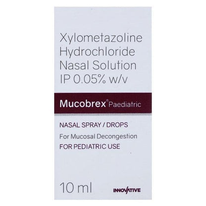 MUCOBREX PAEDIATRIC Nasal Spray 10ml - Global Surgicals