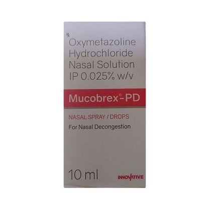 MUCOBREX PD Nasal Spray/ Drops 10ml - Global Surgicals