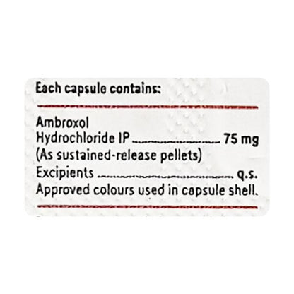 Mucolite SR Capsule 10'S - Global Surgicals