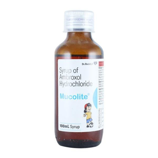 Mucolite Syrup 100ml - Global Surgicals