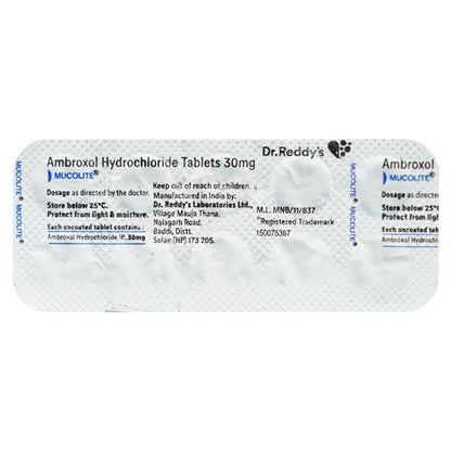 Mucolite Tablet 10'S - Global Surgicals
