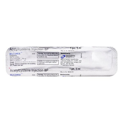 Mucomix 1000mg Injection 5ml - Global Surgicals