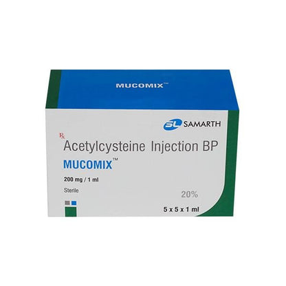 Mucomix 200mg Injection 1ml - Global Surgicals