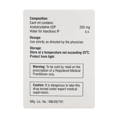 Mucomix 400mg Injection 2ml - Global Surgicals