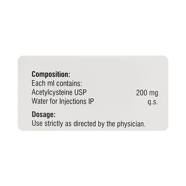 Mucomix 400mg Injection 2ml - Global Surgicals