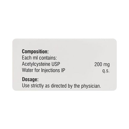 Mucomix 400mg Injection 2ml - Global Surgicals