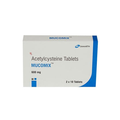 Mucomix 600mg Tablet 10'S - Global Surgicals