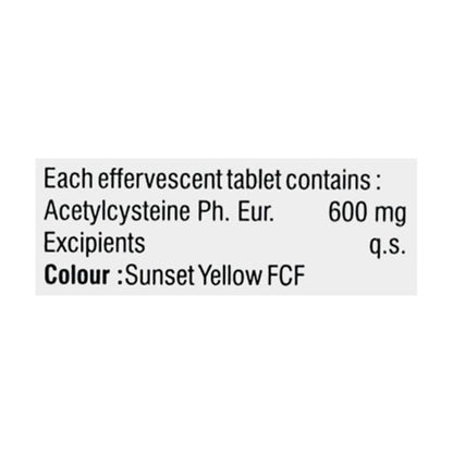 Mucomix ET Sugar Free Orange Flavour Effervescent Tablet 10's - Global Surgicals