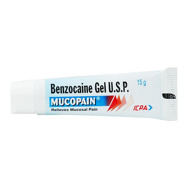 Mucopain Gel 15gm - Global Surgicals
