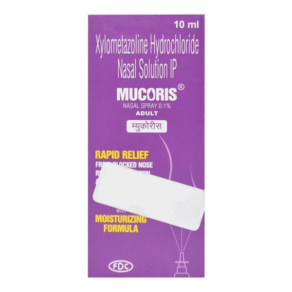 Mucoris Adult Nasal Spray 10ml - Global Surgicals