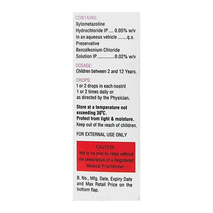 Mucoris P Paediatric Nasal Drops 10ml - Global Surgicals