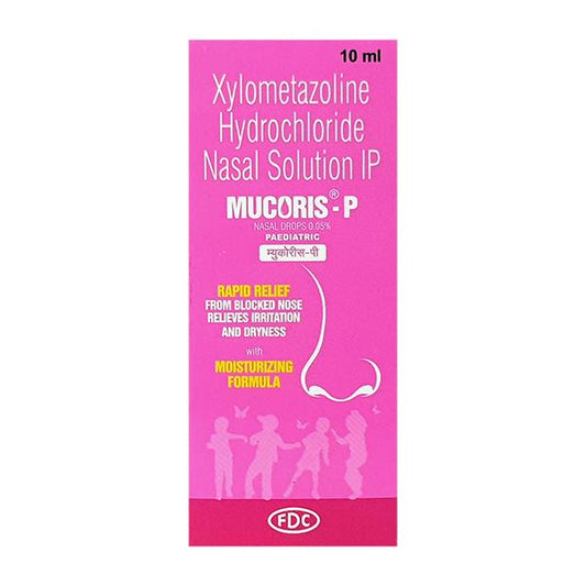 Mucoris P Paediatric Nasal Drops 10ml - Global Surgicals