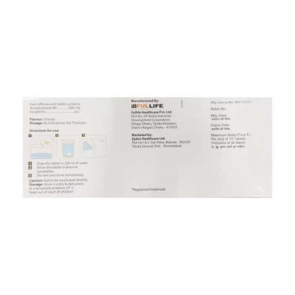 Mucotab ET Sugar Free Orange Flavour Tablet 10'S - Global Surgicals