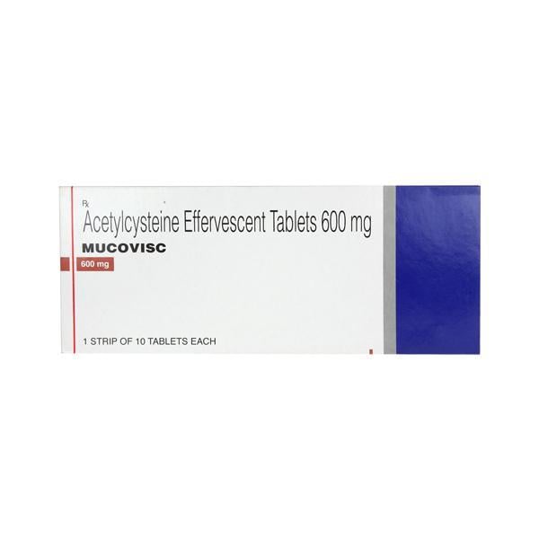 Mucovisc 600mg Tablet 10'S - Global Surgicals
